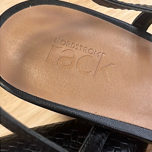 Nordstrom Black Palmer Slingback Heels 7.5 - Picture 7 of 15